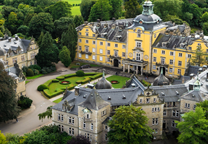 Schloss Bückeburg mit den zwei Kavaliershäusern